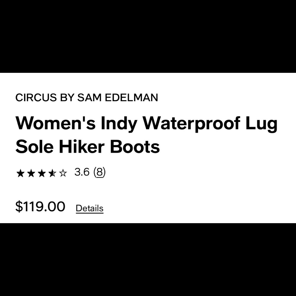 Circus by Sam Edelman Hiker Boot Multi Snake Driftwood print NWT - Picture 4 of 6